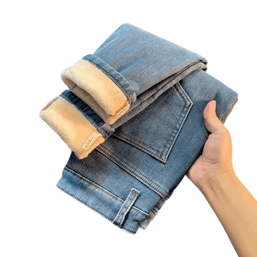 ThermoPants™ - Thermo Fleece Denim-Jeggings