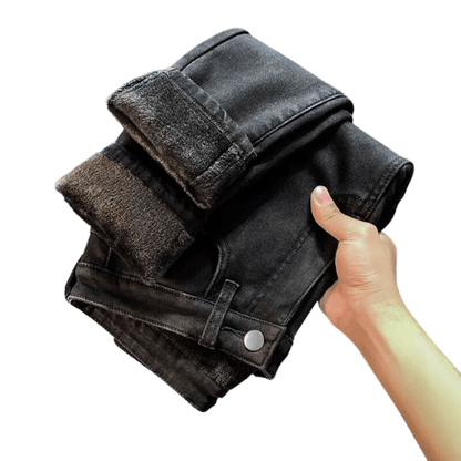 ThermoPants™ - Thermo Fleece Denim-Jeggings