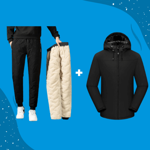 ThermoPants™ Winterschutz Set - Thermo Hose + Jacke