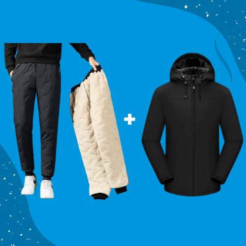 ThermoPants™ Winterschutz Set - Thermo Hose + Jacke