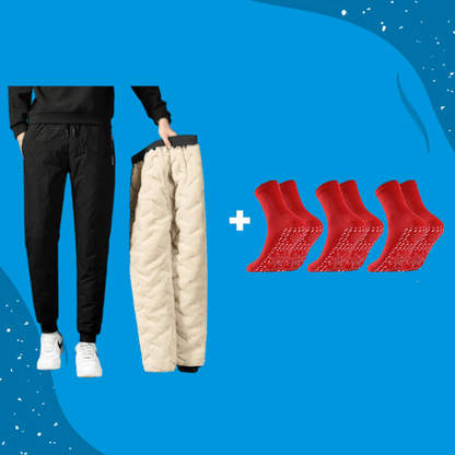 ThermoPants™ Heiz Duo Set - Thermo Hose + Socken