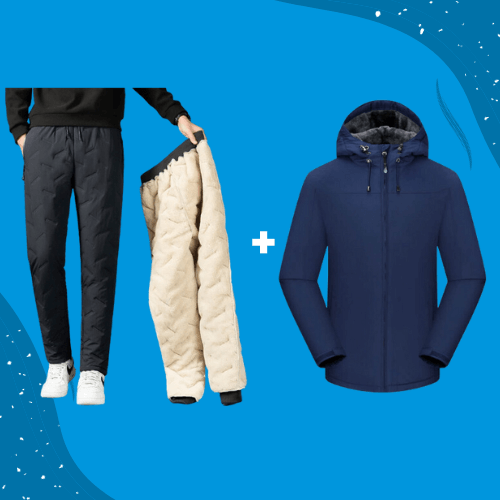 ThermoPants™ Winterschutz Set - Thermo Hose + Jacke