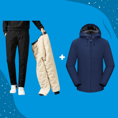 ThermoPants™ Winterschutz Set - Thermo Hose + Jacke