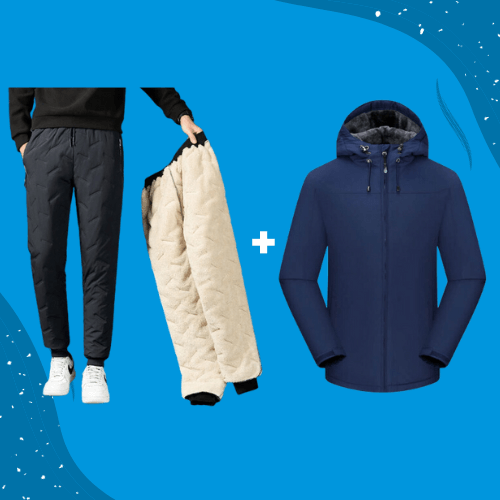 ThermoPants™ Winterschutz Set - Thermo Hose + Jacke