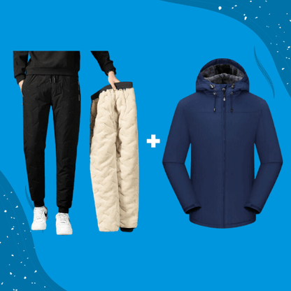 ThermoPants™ Winterschutz Set - Thermo Hose + Jacke