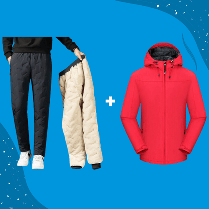 ThermoPants™ Winterschutz Set - Thermo Hose + Jacke