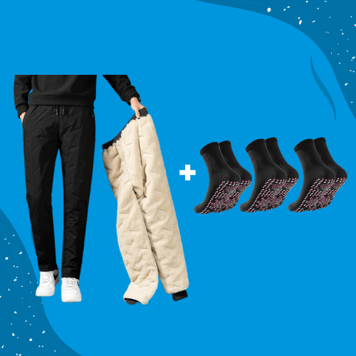 ThermoPants™ Heiz Duo Set - Thermo Hose + Socken