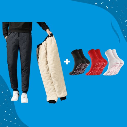 ThermoPants™ Heiz Duo Set - Thermo Hose + Socken